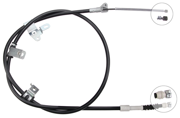 Tirette à câble, frein de stationnement | F.BECKER_LINE