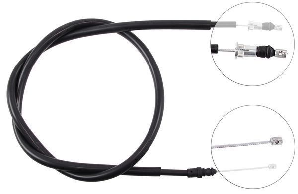 Tirette à câble, frein de stationnement | F.BECKER_LINE