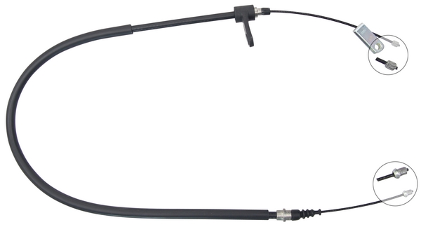 Tirette à câble, frein de stationnement | F.BECKER_LINE