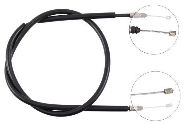 Tirette à câble, frein de stationnement | F.BECKER_LINE