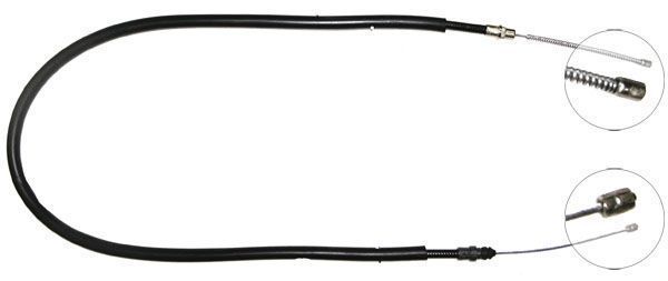 Tirette à câble, frein de stationnement | F.BECKER_LINE