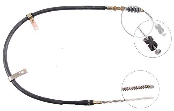 Tirette à câble, frein de stationnement | F.BECKER_LINE