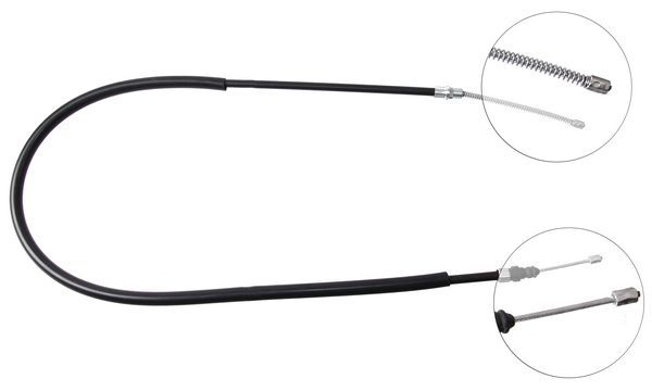 Tirette à câble, frein de stationnement | F.BECKER_LINE