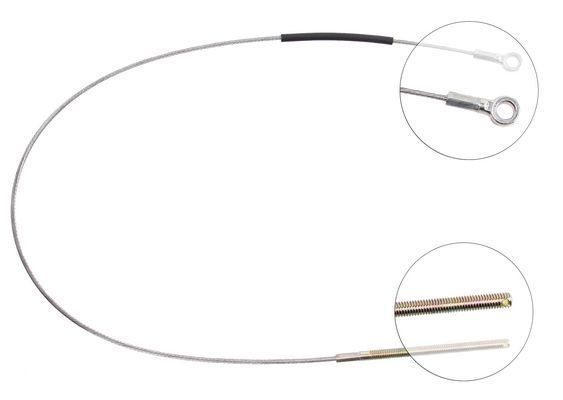 Tirette à câble, frein de stationnement | F.BECKER_LINE