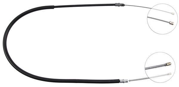 Tirette à câble, frein de stationnement | F.BECKER_LINE