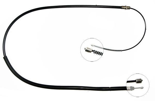 Tirette à câble, frein de stationnement | F.BECKER_LINE