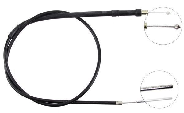 Tirette à câble, frein de stationnement | F.BECKER_LINE