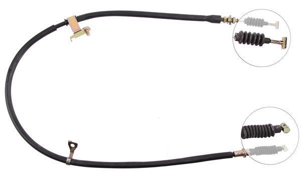 Tirette à câble, frein de stationnement | F.BECKER_LINE