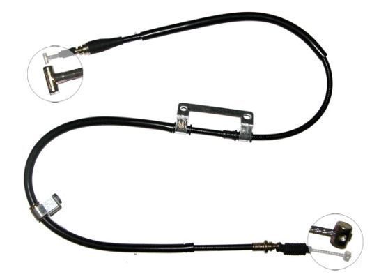 Tirette à câble, frein de stationnement | F.BECKER_LINE