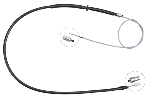 Tirette à câble, frein de stationnement | F.BECKER_LINE