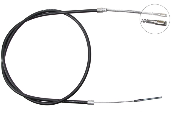 Tirette à câble, frein de stationnement | F.BECKER_LINE