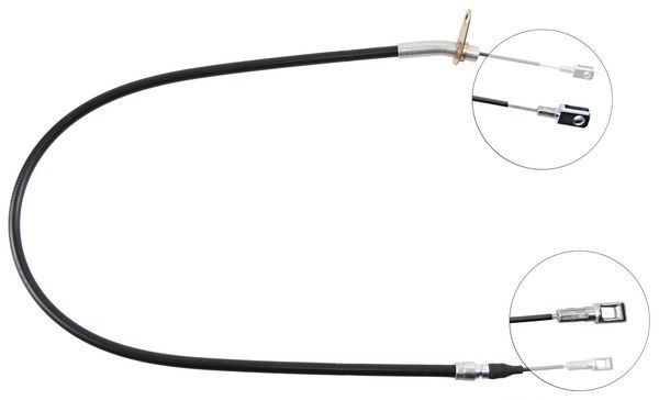 Tirette à câble, frein de stationnement | F.BECKER_LINE