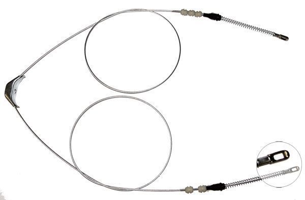 Tirette à câble, frein de stationnement | F.BECKER_LINE