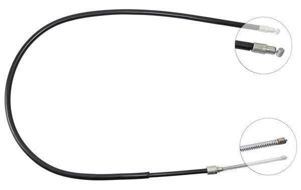 Tirette à câble, frein de stationnement | F.BECKER_LINE