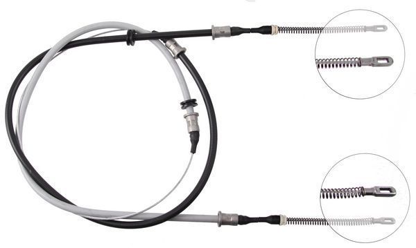 Tirette à câble, frein de stationnement | F.BECKER_LINE