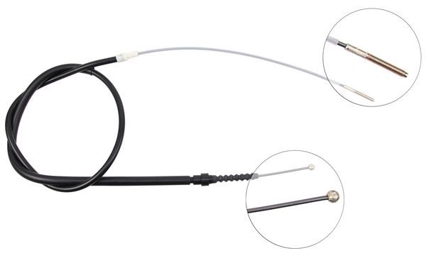 Tirette à câble, frein de stationnement | F.BECKER_LINE