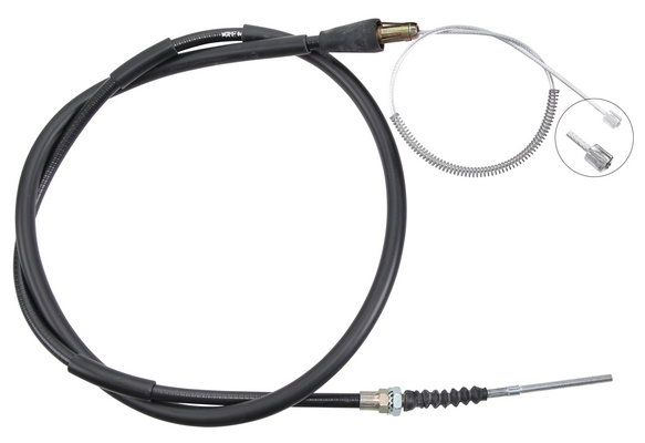 Tirette à câble, frein de stationnement | F.BECKER_LINE