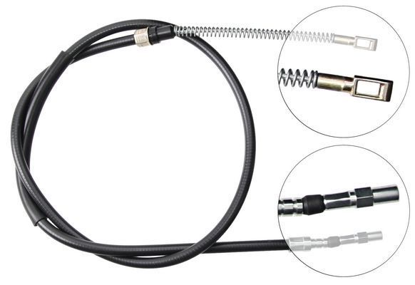 Tirette à câble, frein de stationnement | F.BECKER_LINE