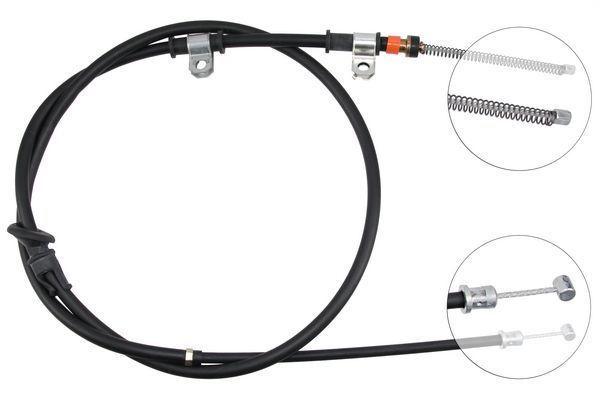 Tirette à câble, frein de stationnement | F.BECKER_LINE