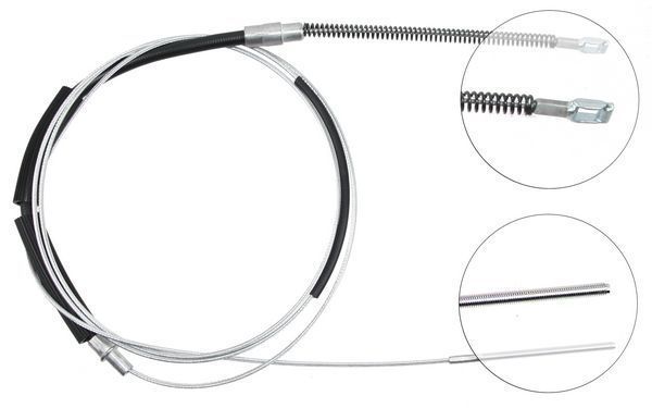 Tirette à câble, frein de stationnement | F.BECKER_LINE