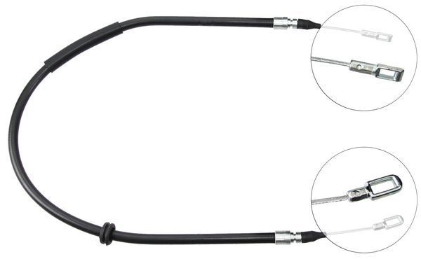 Tirette à câble, frein de stationnement | F.BECKER_LINE