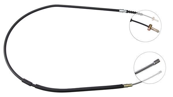 Tirette à câble, frein de stationnement | F.BECKER_LINE