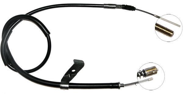 Tirette à câble, frein de stationnement | F.BECKER_LINE