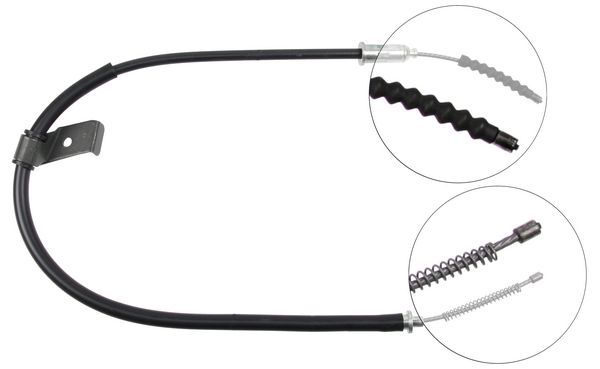 Tirette à câble, frein de stationnement | F.BECKER_LINE