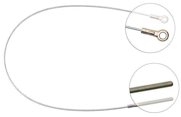 Tirette à câble, frein de stationnement | F.BECKER_LINE