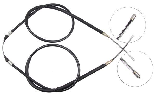 Tirette à câble, frein de stationnement | F.BECKER_LINE