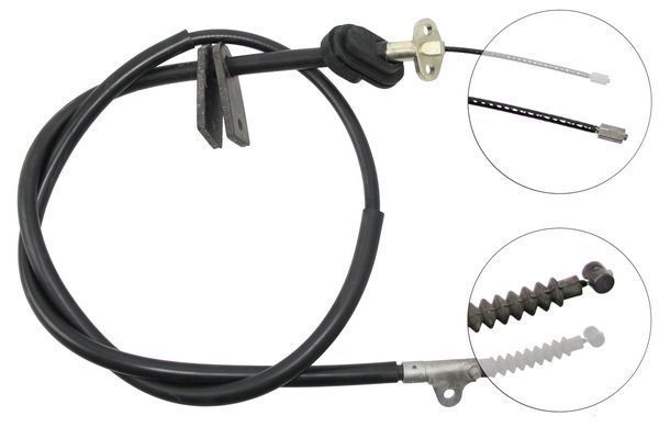 Tirette à câble, frein de stationnement | F.BECKER_LINE