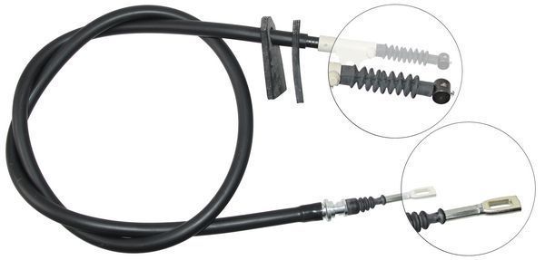 Tirette à câble, frein de stationnement | F.BECKER_LINE