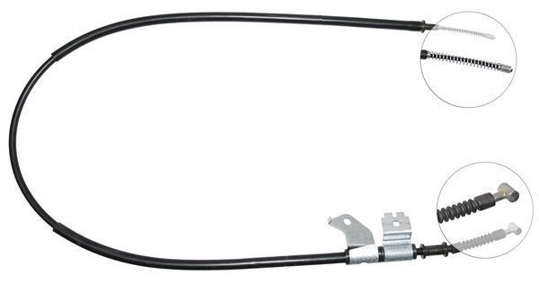 Tirette à câble, frein de stationnement | F.BECKER_LINE