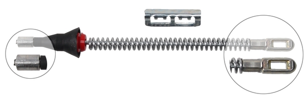 Tirette à câble, frein de stationnement | F.BECKER_LINE