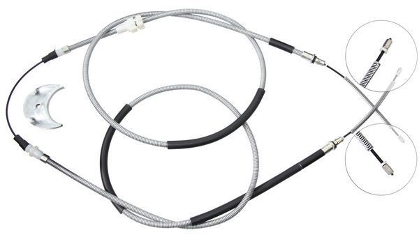 Tirette à câble, frein de stationnement | F.BECKER_LINE