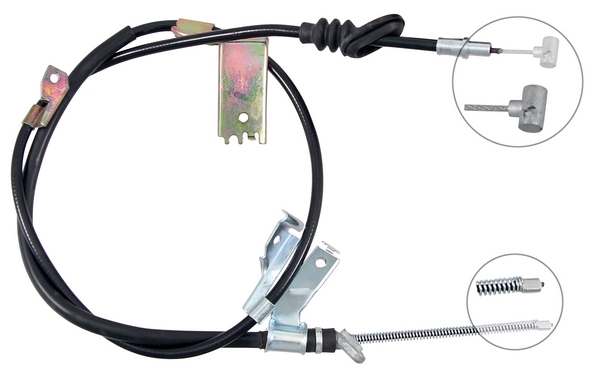 Tirette à câble, frein de stationnement | F.BECKER_LINE