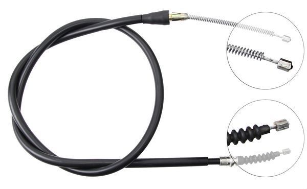 Tirette à câble, frein de stationnement | F.BECKER_LINE