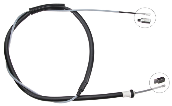 Tirette à câble, frein de stationnement | F.BECKER_LINE