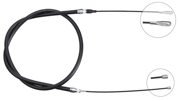 Tirette à câble, frein de stationnement | F.BECKER_LINE