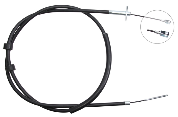 Tirette à câble, frein de stationnement | F.BECKER_LINE