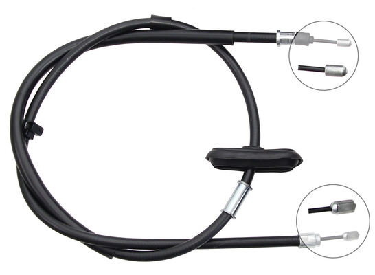 Tirette à câble, frein de stationnement | F.BECKER_LINE