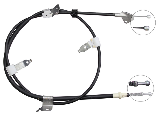 Tirette à câble, frein de stationnement | F.BECKER_LINE