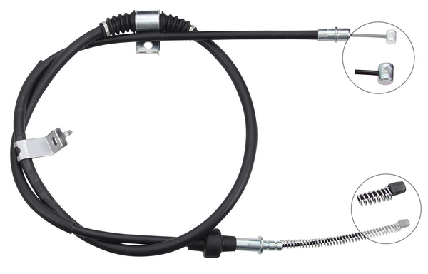 Tirette à câble, frein de stationnement | F.BECKER_LINE