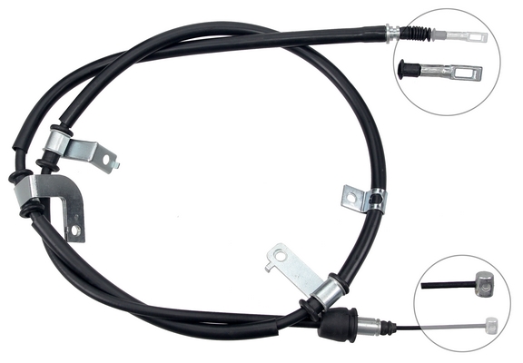 Tirette à câble, frein de stationnement | F.BECKER_LINE