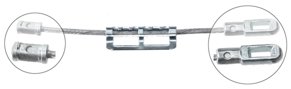 Tirette à câble, frein de stationnement | F.BECKER_LINE