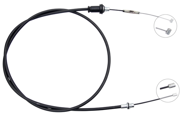 Tirette à câble, frein de stationnement | F.BECKER_LINE