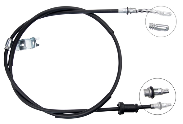 Tirette à câble, frein de stationnement | F.BECKER_LINE