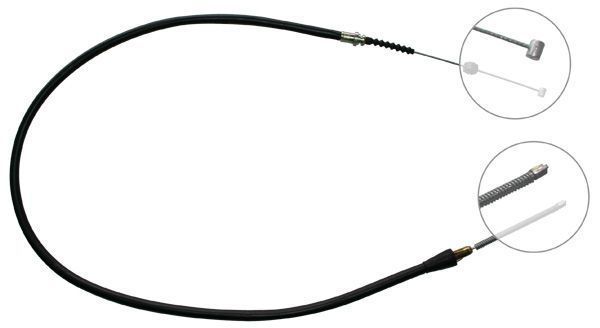 Tirette à câble, frein de stationnement | F.BECKER_LINE