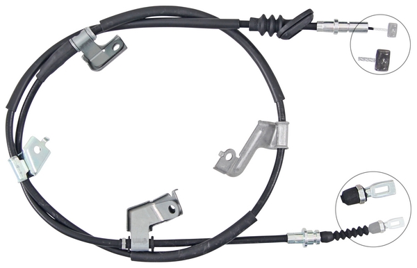 Tirette à câble, frein de stationnement | F.BECKER_LINE