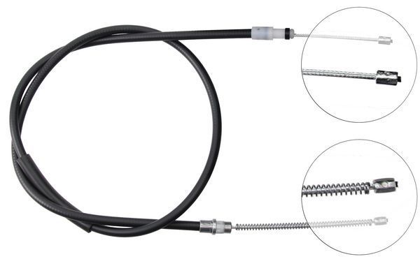 Tirette à câble, frein de stationnement | F.BECKER_LINE